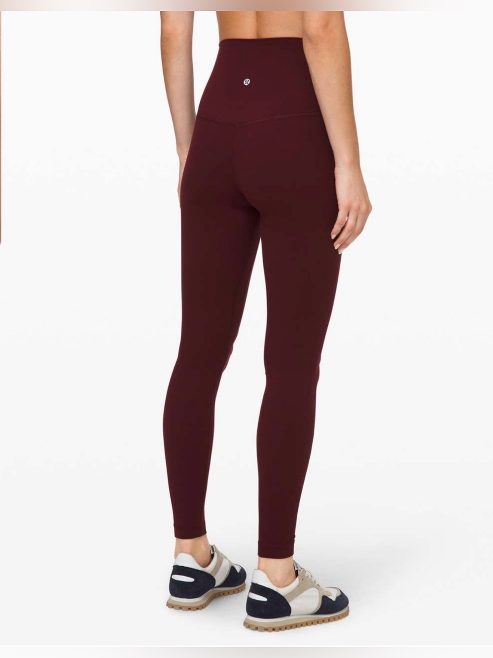Lululemon Align Super High-Rise Pant 28” Leggings Women's 6 Garnet Yoga Gym Soft